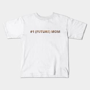 #1 Future Mom Kids T-Shirt